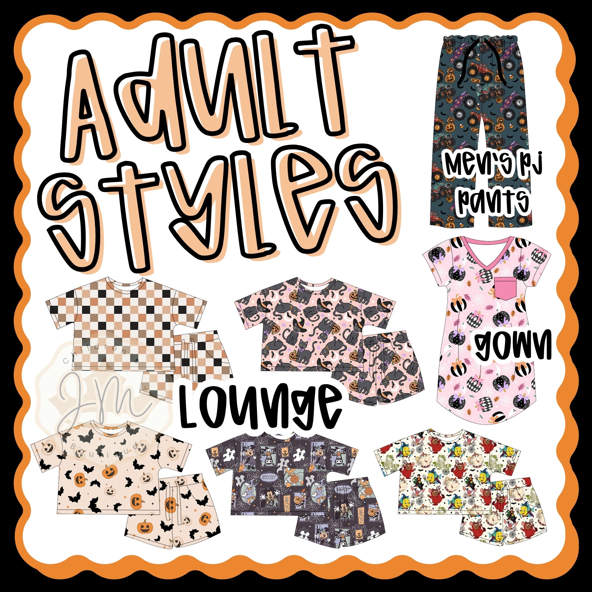 Halloween Bamboo - adults
