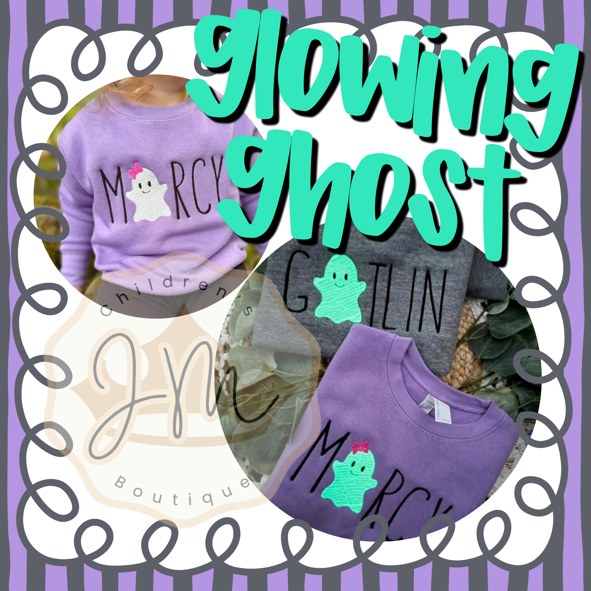 Glowing ghost