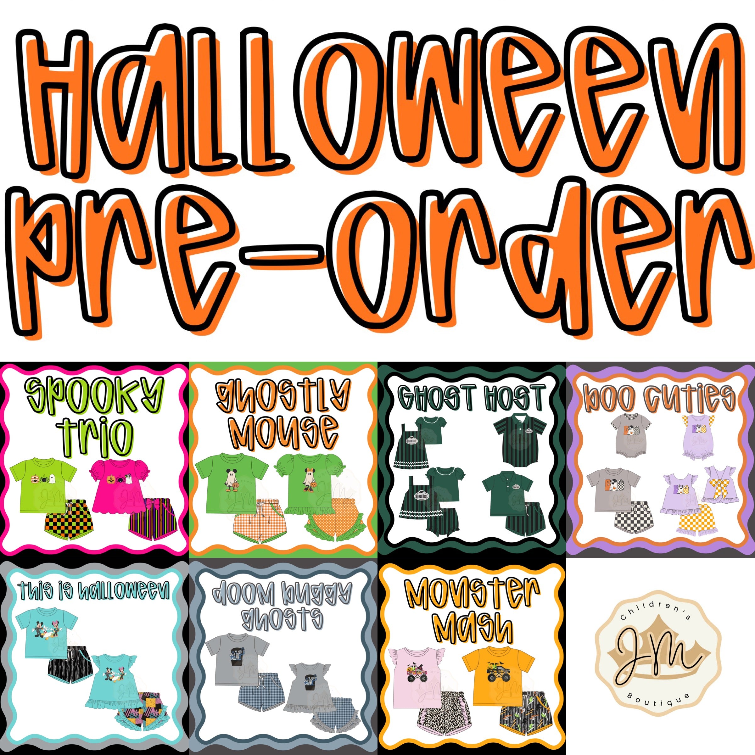 Halloween Pre-Order pt. 1