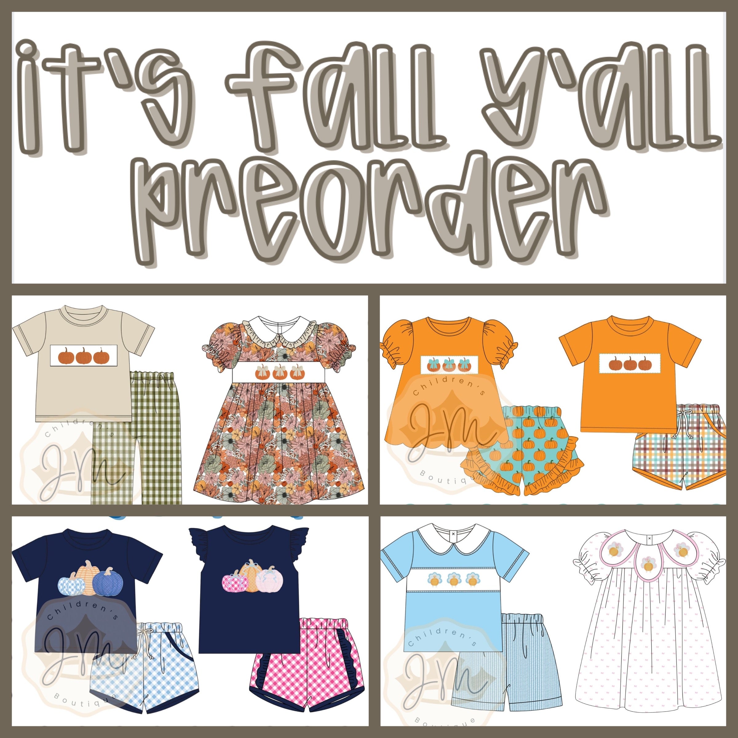 It's Fall Y'all Preorder Pt. 1